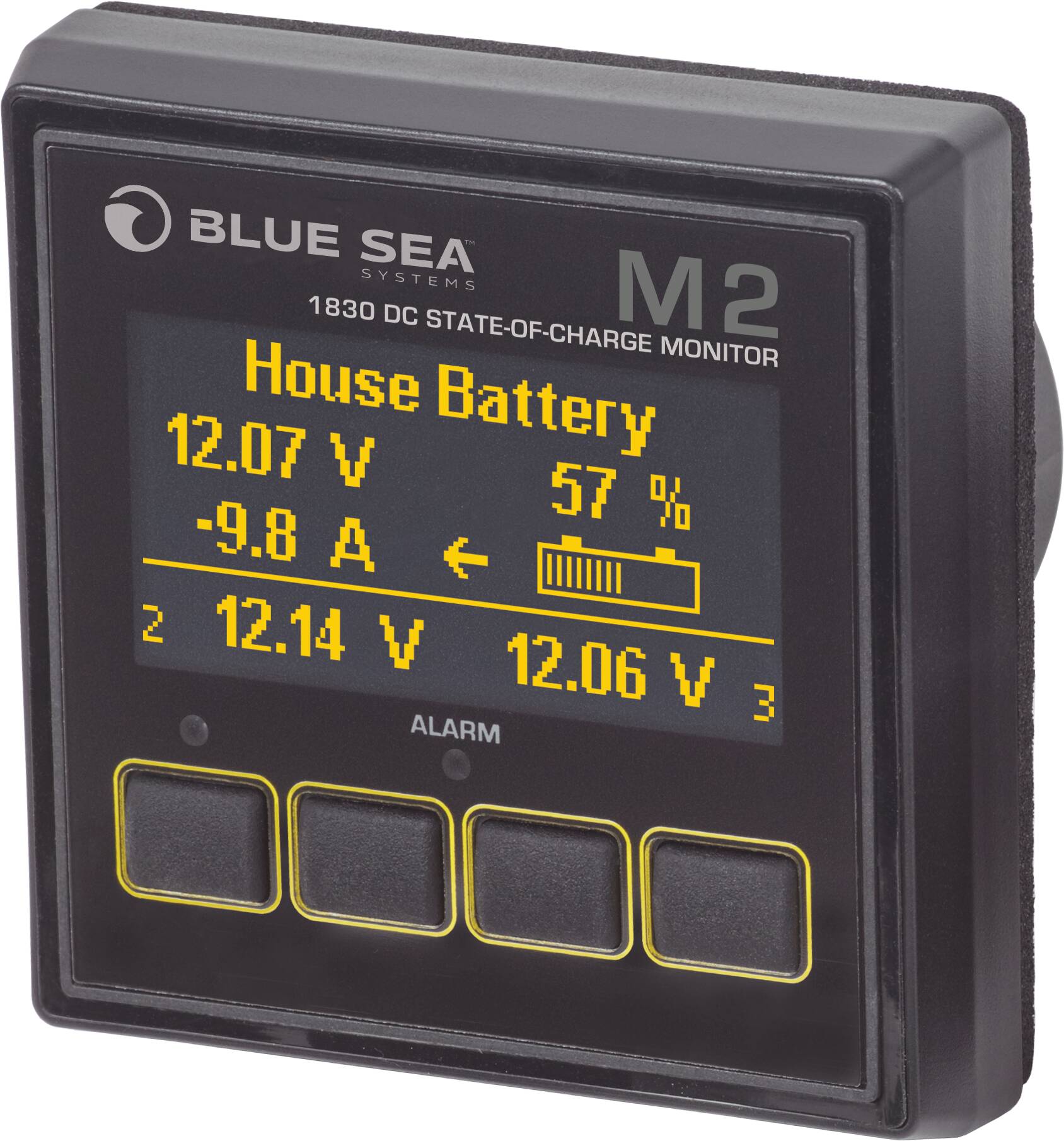 Blue Sea Systems M2 DC Multimeter with SoC product photo