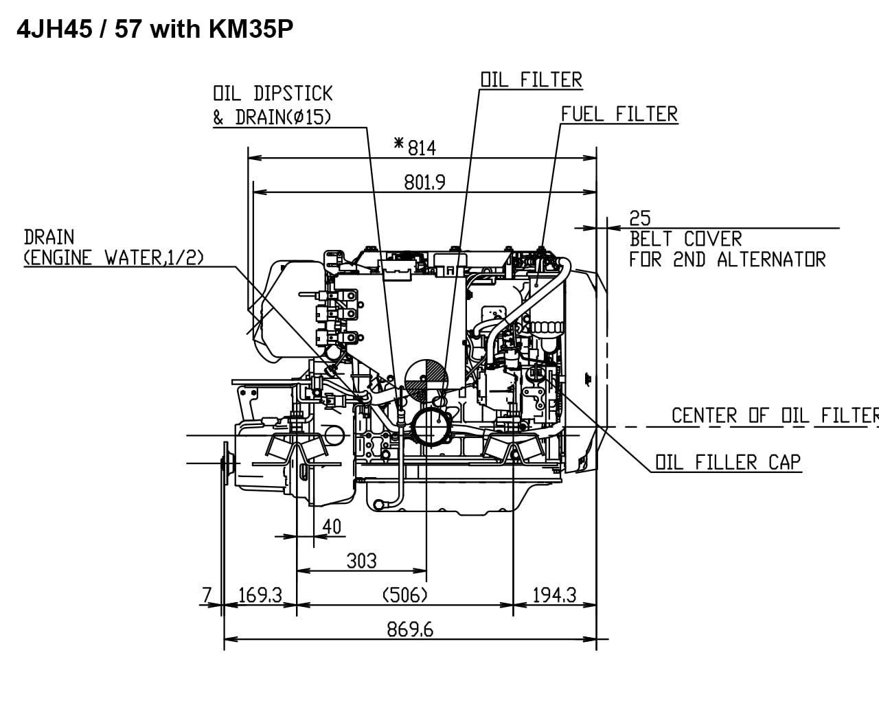 Yanmar 4JH45 product photo